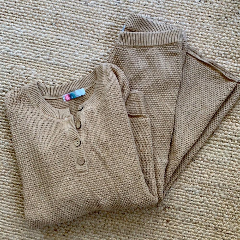 Free People Knit Set